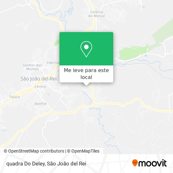 quadra Do Deley mapa