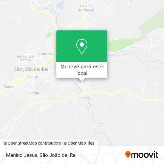 Menino Jesus mapa