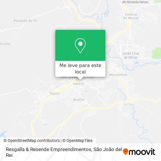 Resgalla & Resende Empreendimentos mapa