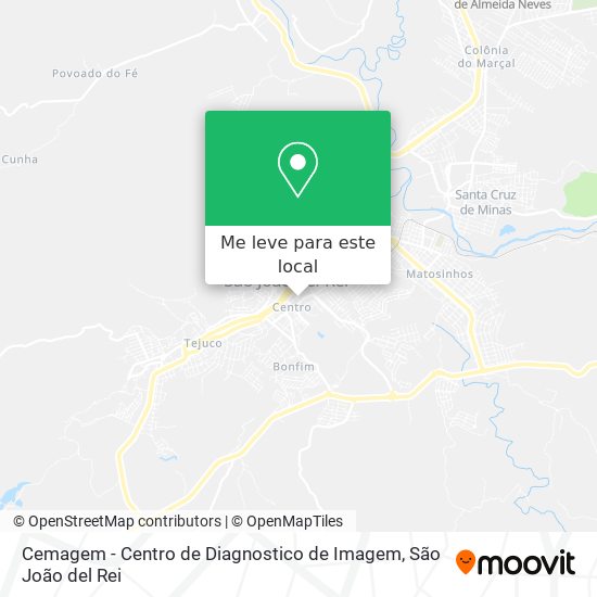 Cemagem - Centro de Diagnostico de Imagem mapa