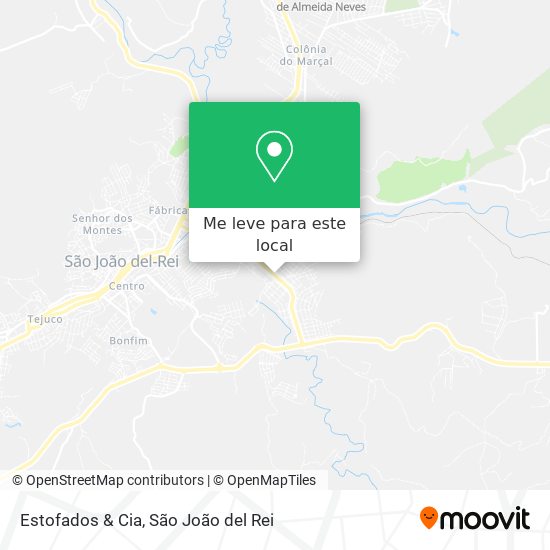 Estofados & Cia mapa