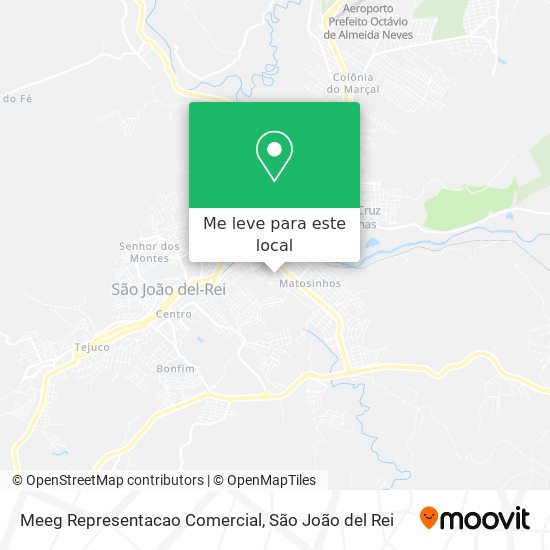Meeg Representacao Comercial mapa