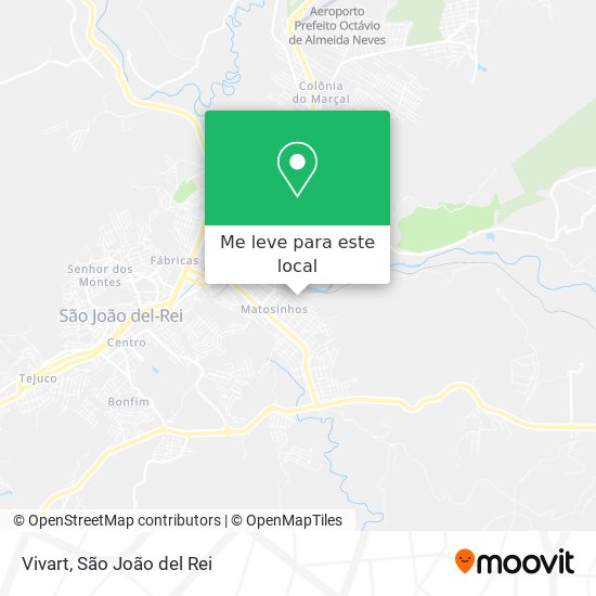 Vivart mapa