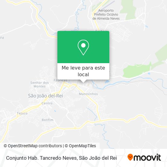 Conjunto Hab. Tancredo Neves mapa