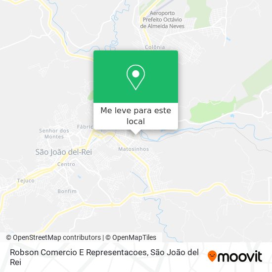 Robson Comercio E Representacoes mapa