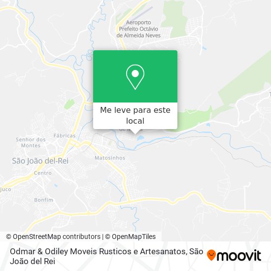 Odmar & Odiley Moveis Rusticos e Artesanatos mapa