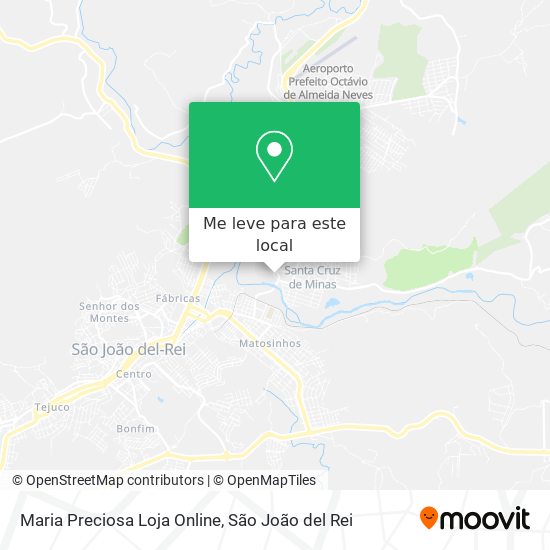 Maria Preciosa Loja Online mapa