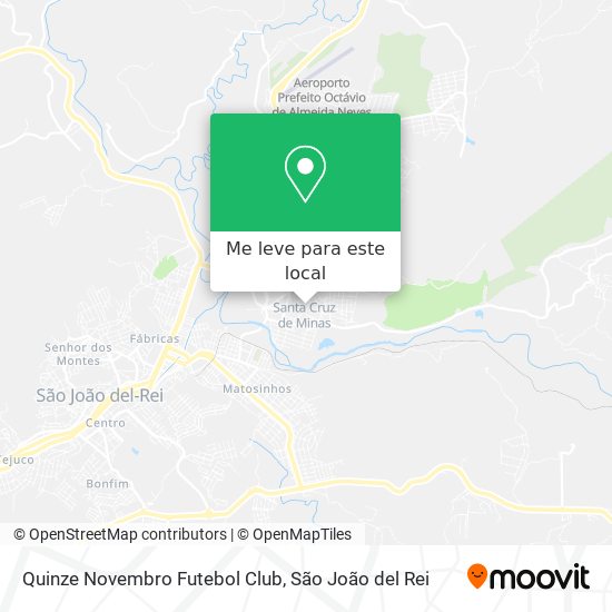 Quinze Novembro Futebol Club mapa