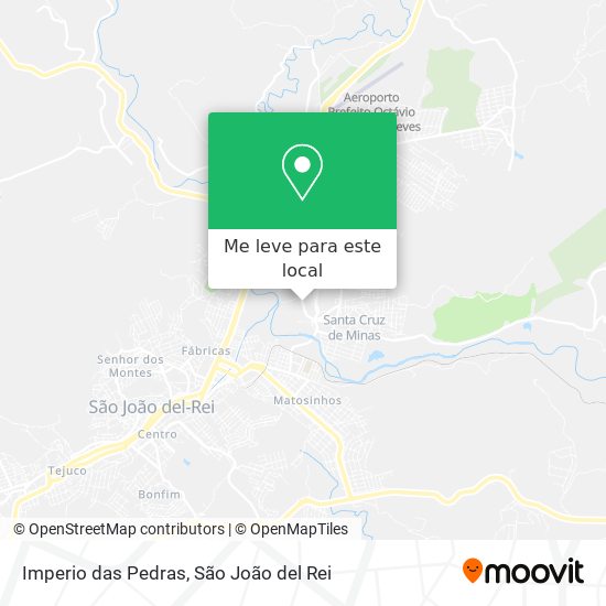 Imperio das Pedras mapa