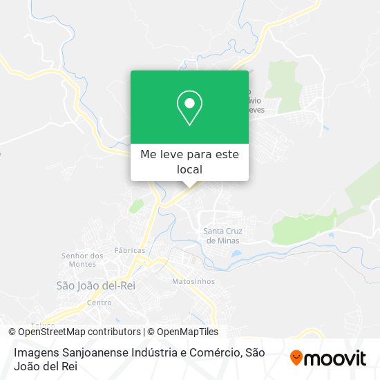 Imagens Sanjoanense Indústria e Comércio mapa
