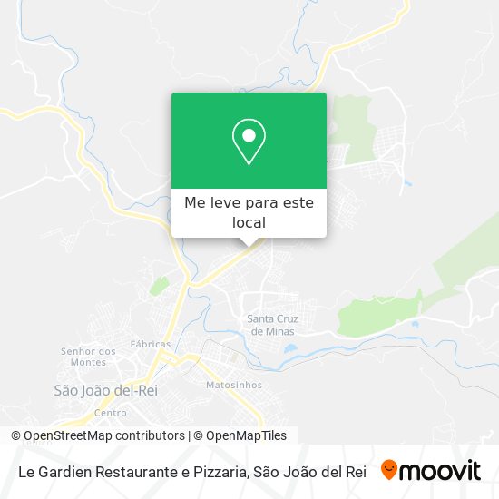 Le Gardien Restaurante e Pizzaria mapa