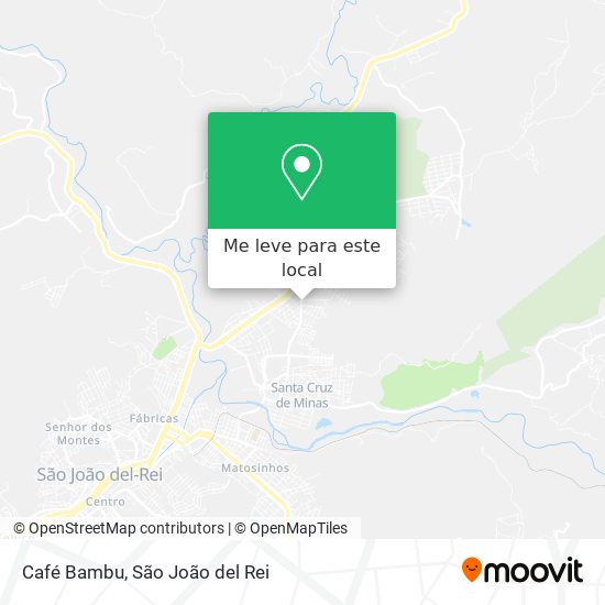 Café Bambu mapa