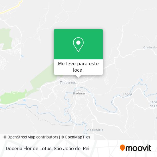 Doceria Flor de Lótus mapa