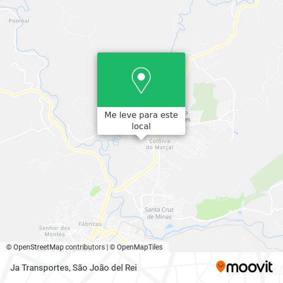 Ja Transportes mapa