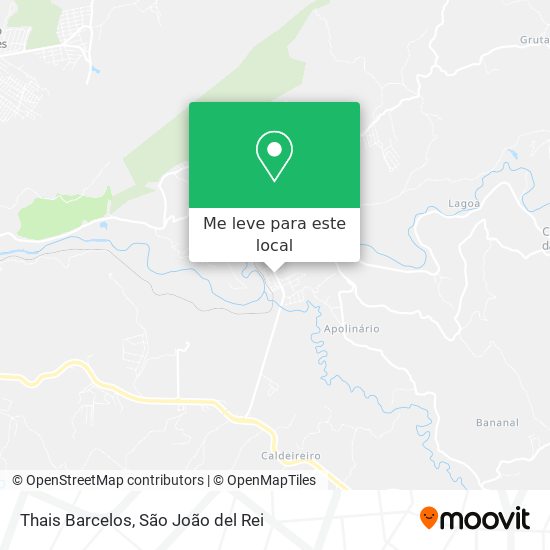 Thais Barcelos mapa