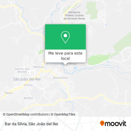 Bar da Silvia mapa