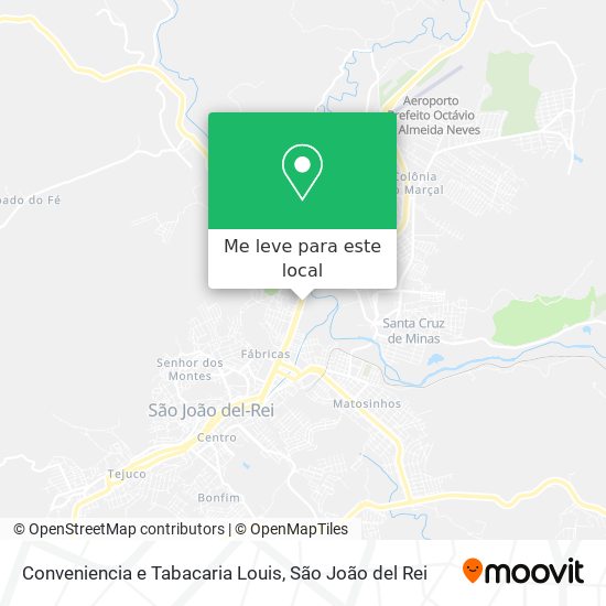 Conveniencia e Tabacaria Louis mapa