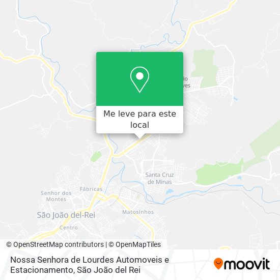 Nossa Senhora de Lourdes Automoveis e Estacionamento mapa