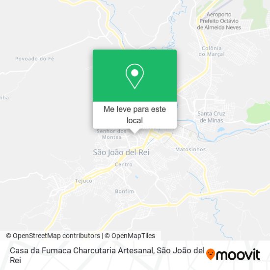 Casa da Fumaca Charcutaria Artesanal mapa
