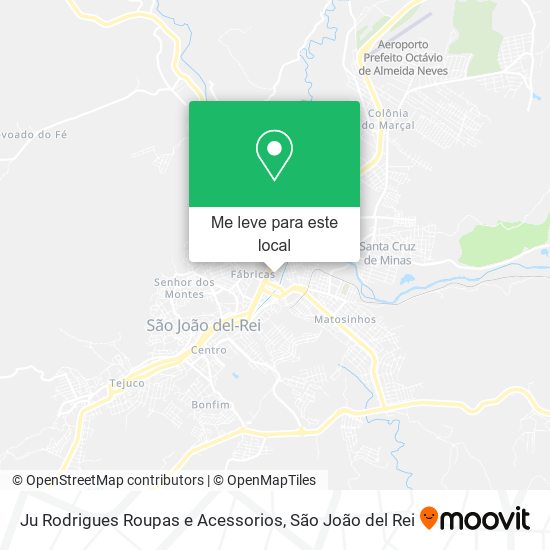 Ju Rodrigues Roupas e Acessorios mapa