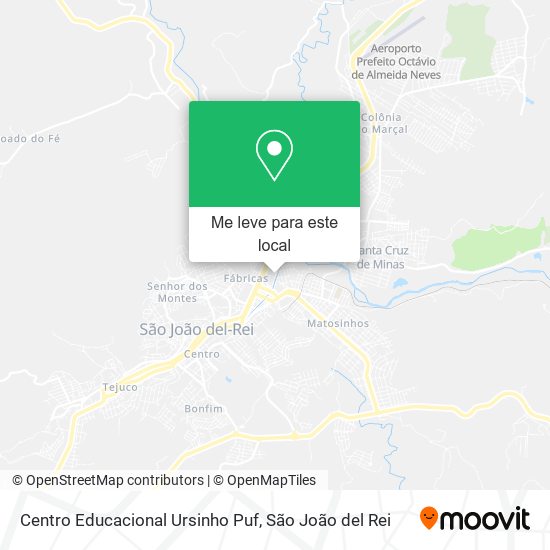 Centro Educacional Ursinho Puf mapa