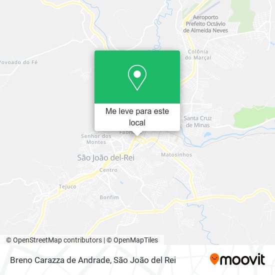 Breno Carazza de Andrade mapa