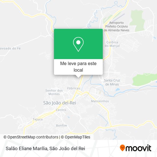 Salão Eliane Marília mapa