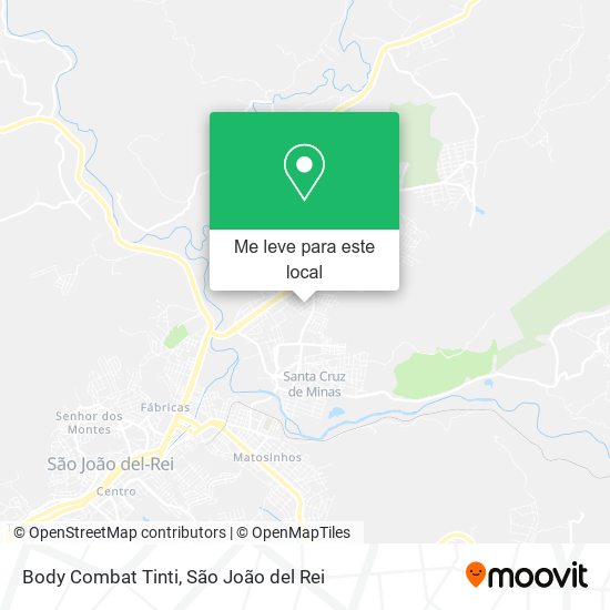 Body Combat Tinti mapa