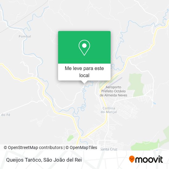 Queijos Tarôco mapa