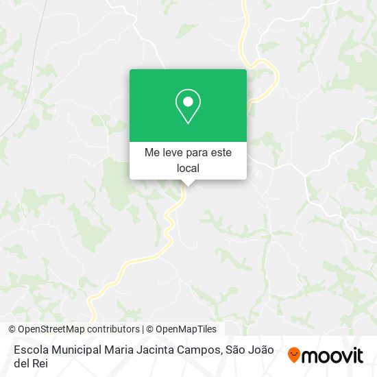 Escola Municipal Maria Jacinta Campos mapa