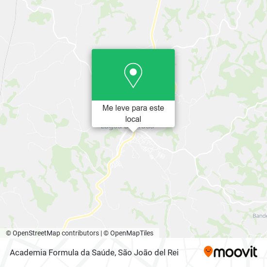 Academia Formula da Saúde mapa