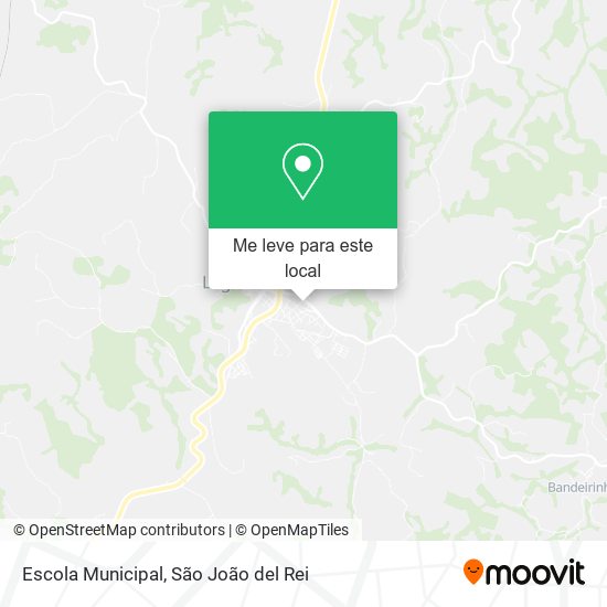 Escola Municipal mapa