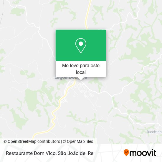 Restaurante Dom Vico mapa