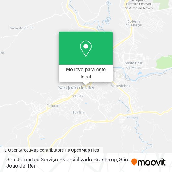 Seb Jomartec Serviço Especializado Brastemp mapa