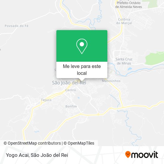 Yogo Acai mapa