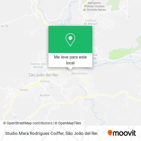 Studio Mara Rodrigues Coiffer mapa