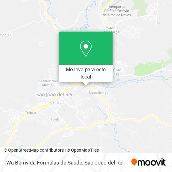Wa Bemvida Formulas de Saude mapa