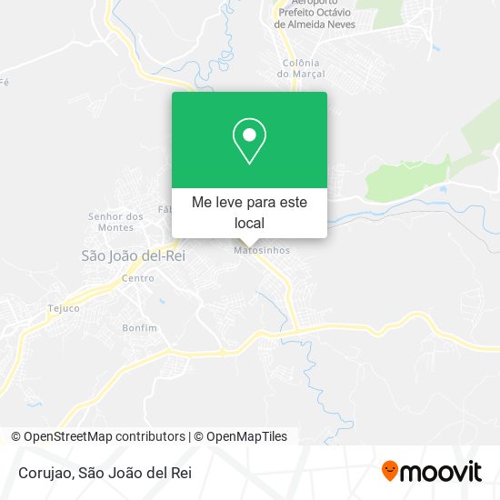 Corujao mapa