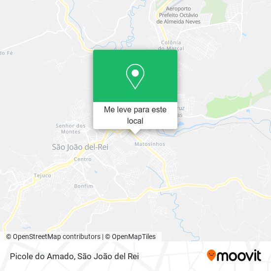 Picole do Amado mapa