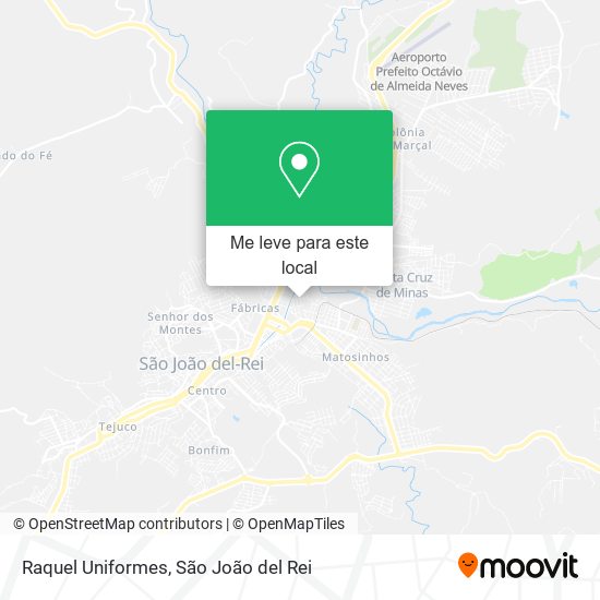 Raquel Uniformes mapa