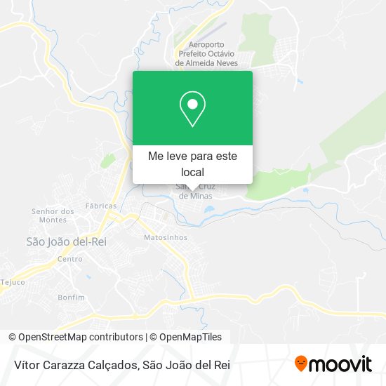 Vítor Carazza Calçados mapa