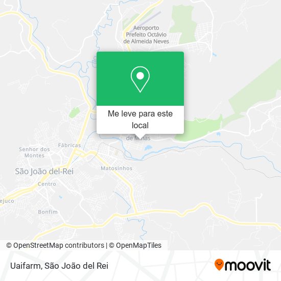 Uaifarm mapa