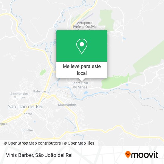 Vinis Barber mapa