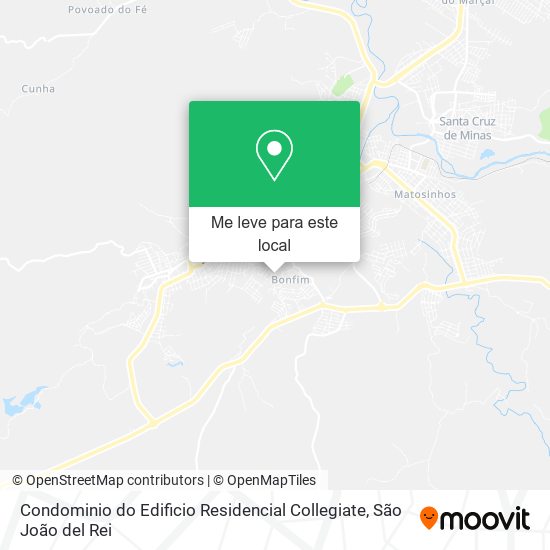 Condominio do Edificio Residencial Collegiate mapa