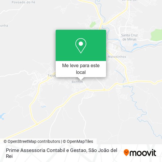 Prime Assessoria Contabil e Gestao mapa