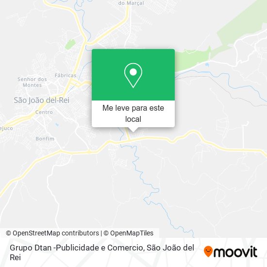 Grupo Dtan -Publicidade e Comercio mapa