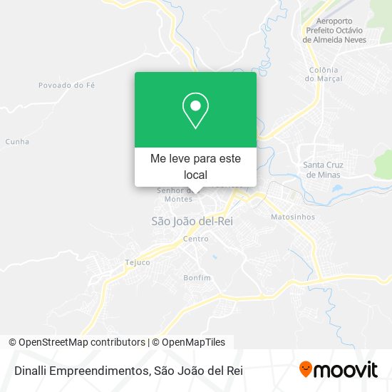 Dinalli Empreendimentos mapa