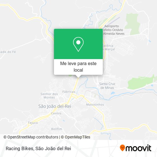 Racing Bikes mapa