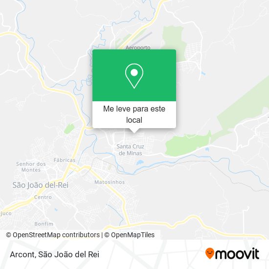 Arcont mapa