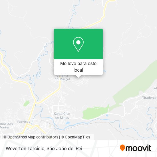 Weverton Tarcisio mapa